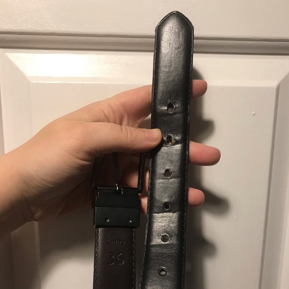 Steve Madden Black Belt - 36 - Picture 3 of 4